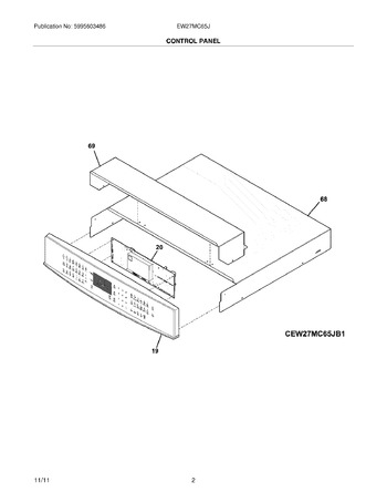 Diagram for EW27MC65JW2