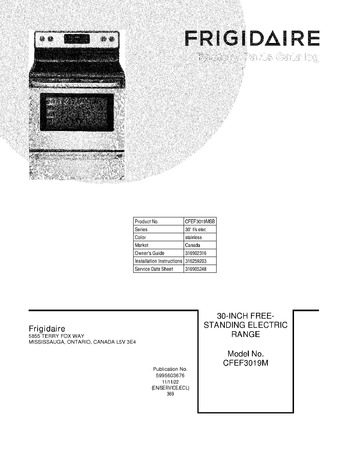 Diagram for CFEF3019MSB