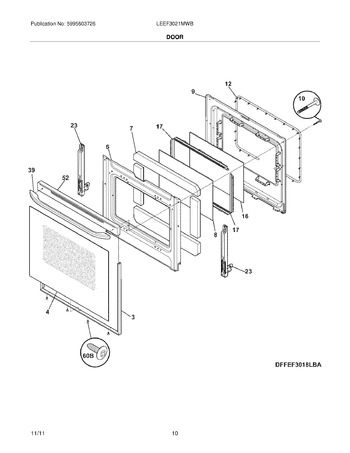 Diagram for LEEF3021MWB