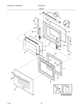 Diagram for FGDS3075KWD