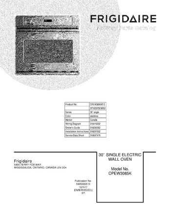 Diagram for CPEW3085KF2