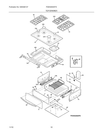 Diagram for FGDS3065KFD