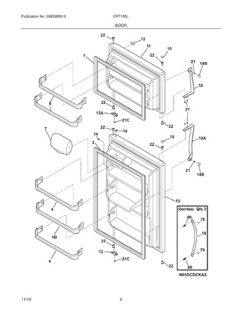 Diagram for CRT185LS2