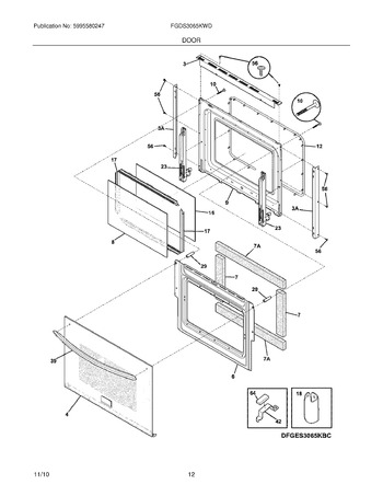 Diagram for FGDS3065KWD