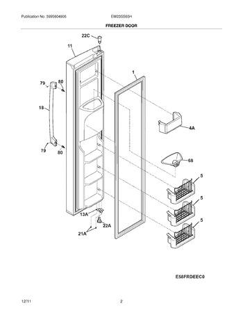 Diagram for EW23SS65HW0