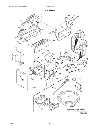 Diagram for EW23SS65HS3