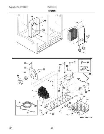 Diagram for EW26SS65GB3