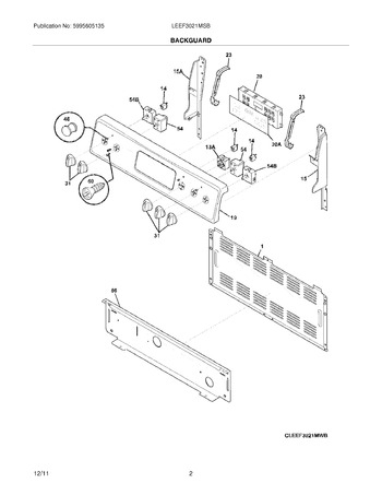 Diagram for LEEF3021MSB