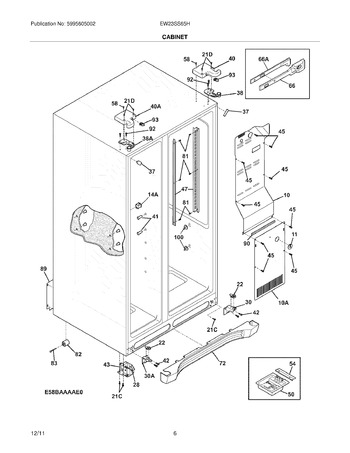 Diagram for EW23SS65HS3