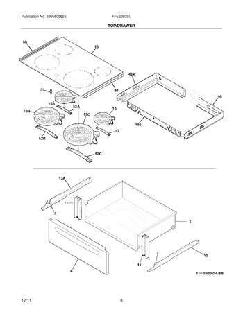 Diagram for FFES3025LWD