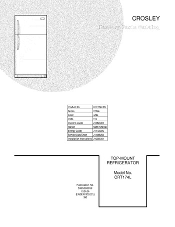 Diagram for CRT174LW9