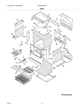 Diagram for FFED3005LWB