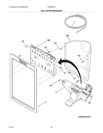 Diagram for EI23SS55HW0