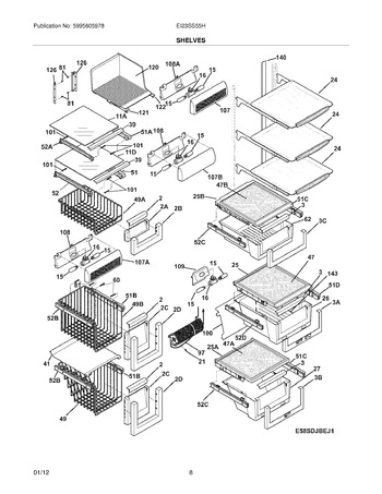 Diagram for EI23SS55HW0