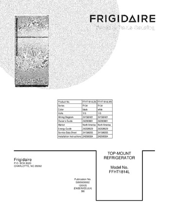 Diagram for FFHT1814LB6