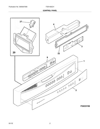 Diagram for FDB1450CHS4A