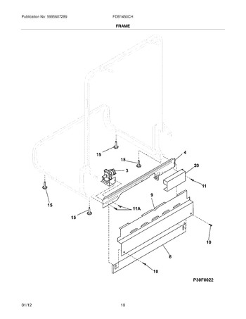 Diagram for FDB1450CHS4A