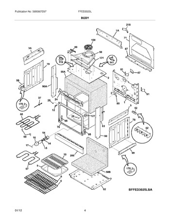 Diagram for FFED3025LBC