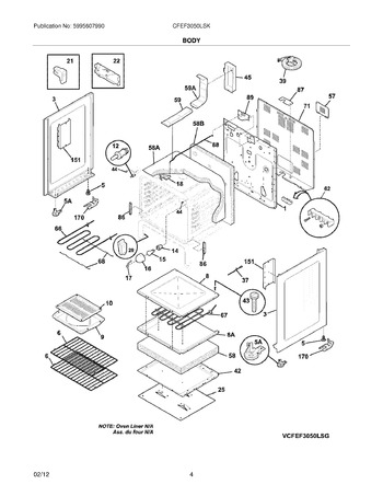 Diagram for CFEF3050LSK