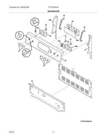 Diagram for FFEF3050LSK