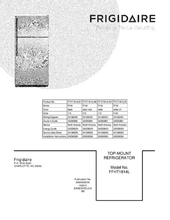 Diagram for FFHT1814LZ6