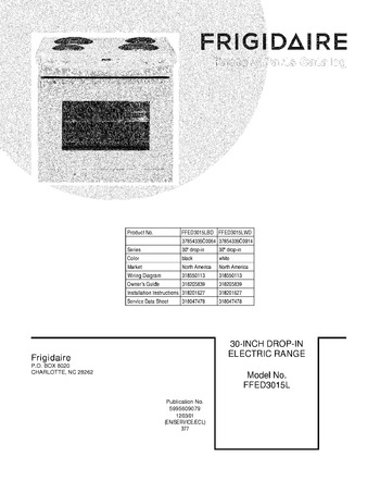 Diagram for FFED3015LWD