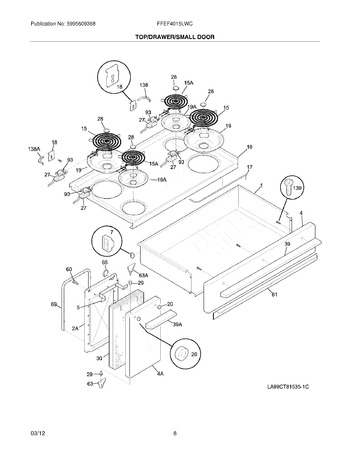 Diagram for FFEF4015LWC