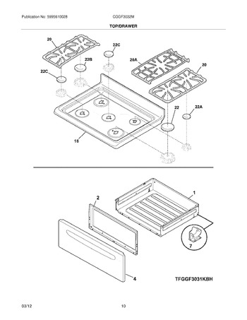 Diagram for CGGF3032MWA