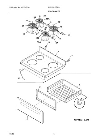 Diagram for FFEF3015ZWA