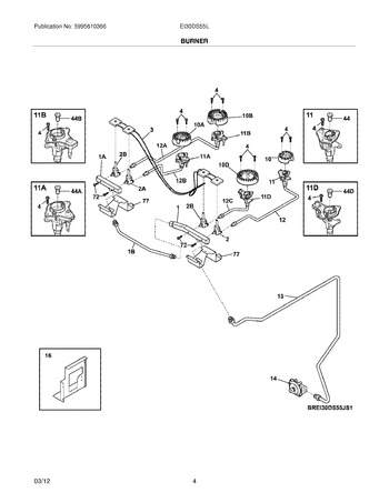 Diagram for EI30DS55LBA