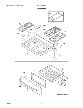 Diagram for BGGF3042KFR