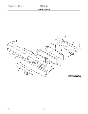 Diagram for FGBD2445NB0A