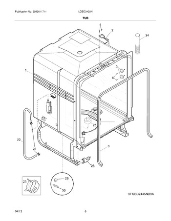 Diagram for LGBD2435NW0A