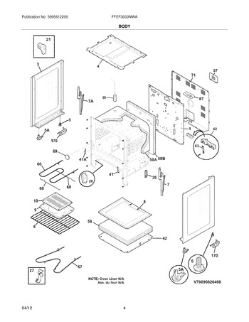 Diagram for FFEF3003NWA