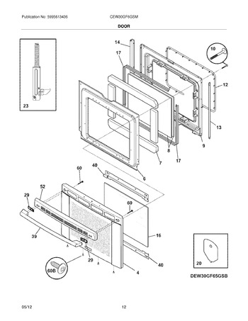 Diagram for CEW30GF6GSM