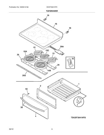 Diagram for DGEF3041KFK