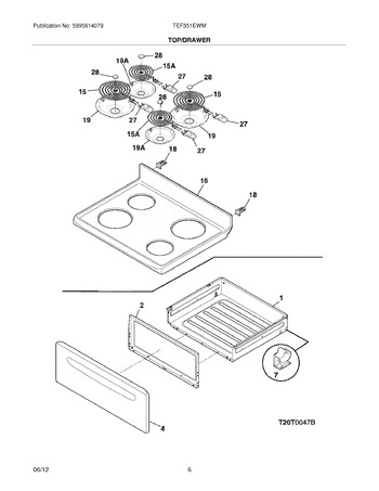 Diagram for TEF351EWM