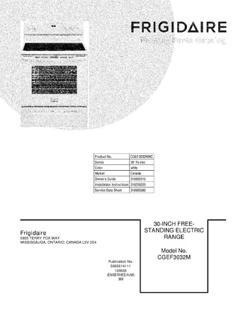 Diagram for CGEF3032MWC