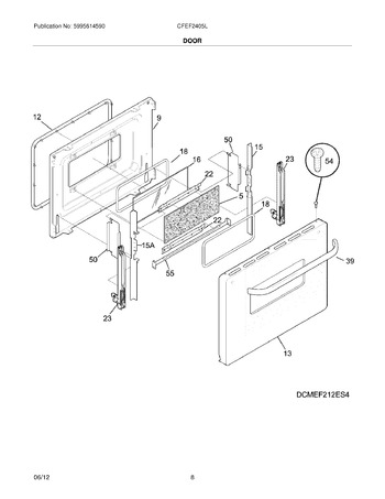 Diagram for CFEF2405LWC