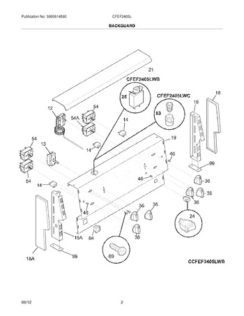 Diagram for CFEF2405LWB