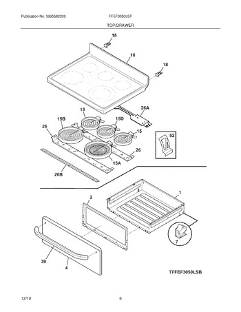 Diagram for FFEF3050LSF