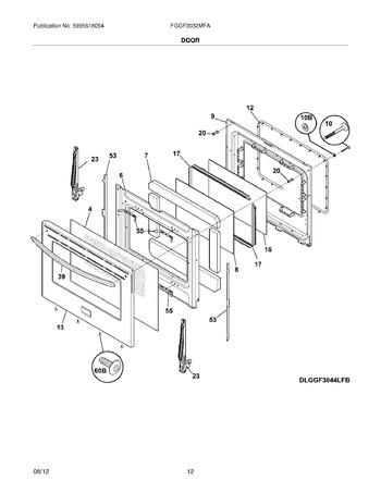 Diagram for FGGF3032MFA