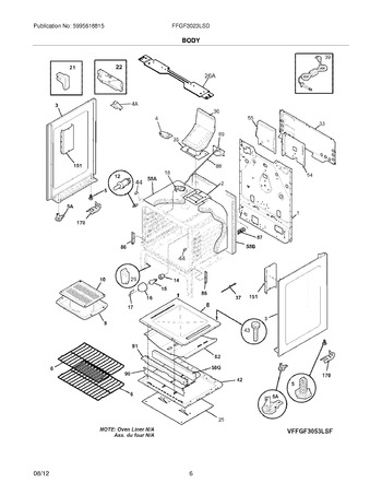 Diagram for FFGF3023LSD