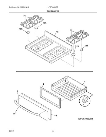 Diagram for LFGF3022LSE