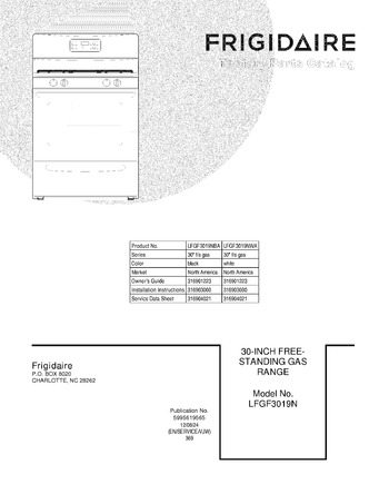 Diagram for LFGF3019NWA