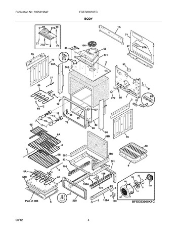 Diagram for FGES3065KFG