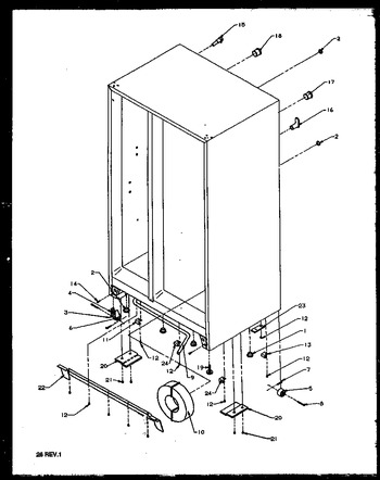 Diagram for 1999CIWEW (BOM: P1171101W W)