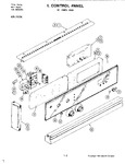 Diagram for 07 - Control Panel (lower)