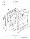 Diagram for 10 - Door (upper)