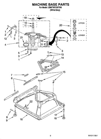 Diagram for 2DMTW5705TW0